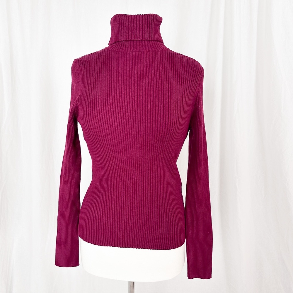 NWT Michael Stars Ribbed Turtleneck - Womens Medium